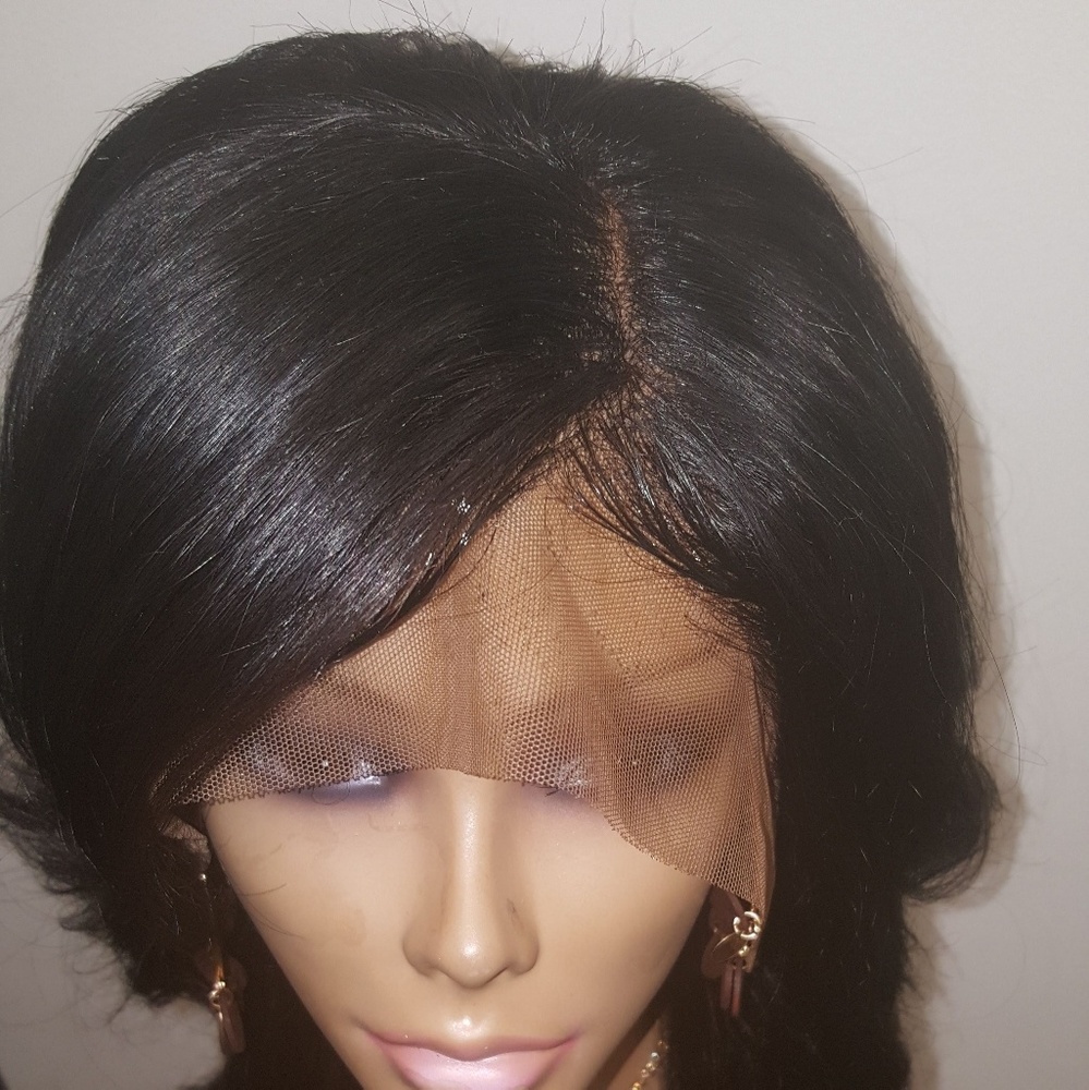 100% Virgin Human Hair 10/12/14 Lace Frontal Wig - Picture 6 of 6